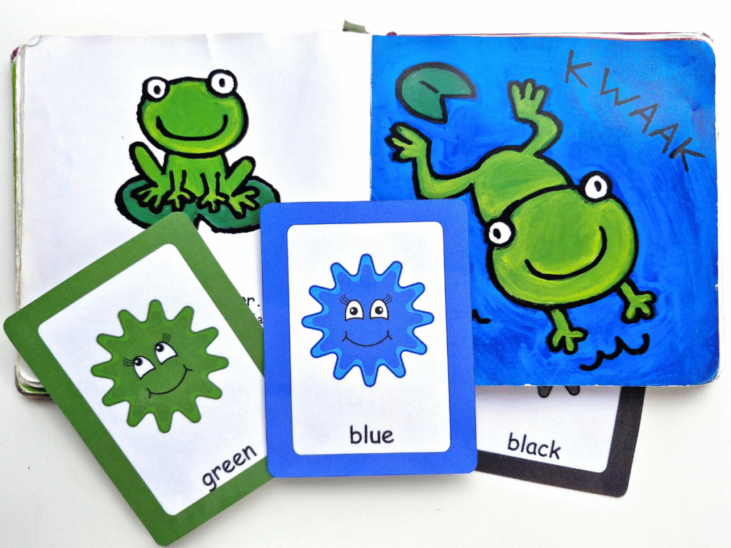 Color Flashcards with Baby Book - FunPreK